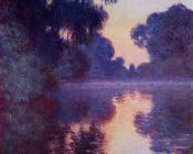 克劳德 莫奈 : Arm of the Seine near Giverny at Sunrise